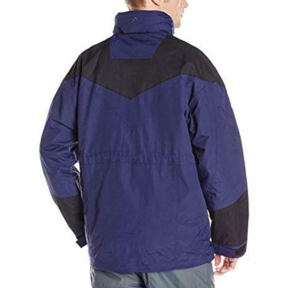 COLORADO Summit Anorak Shell Lightweight Men's X-Large XL Jacket Navy Blue Black - Picture 2 of 6